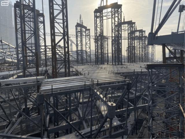 中建八局建设的体育中心,中建八局第二大体育场