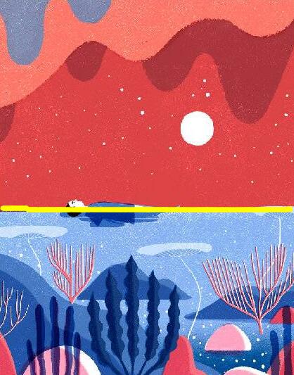 插画新手怎么正确临摹线条,插画构图怎么练习