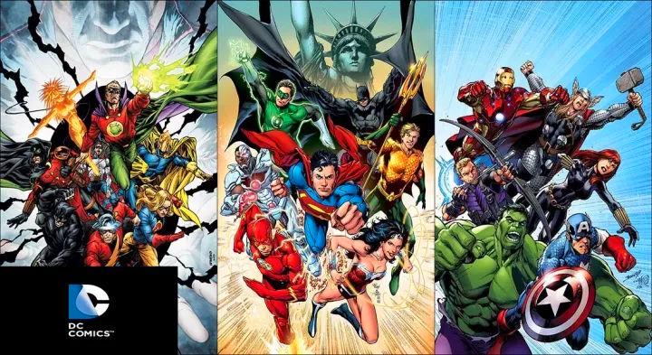 漫威dc互相抄袭角色,漫威dc相似人物的图片