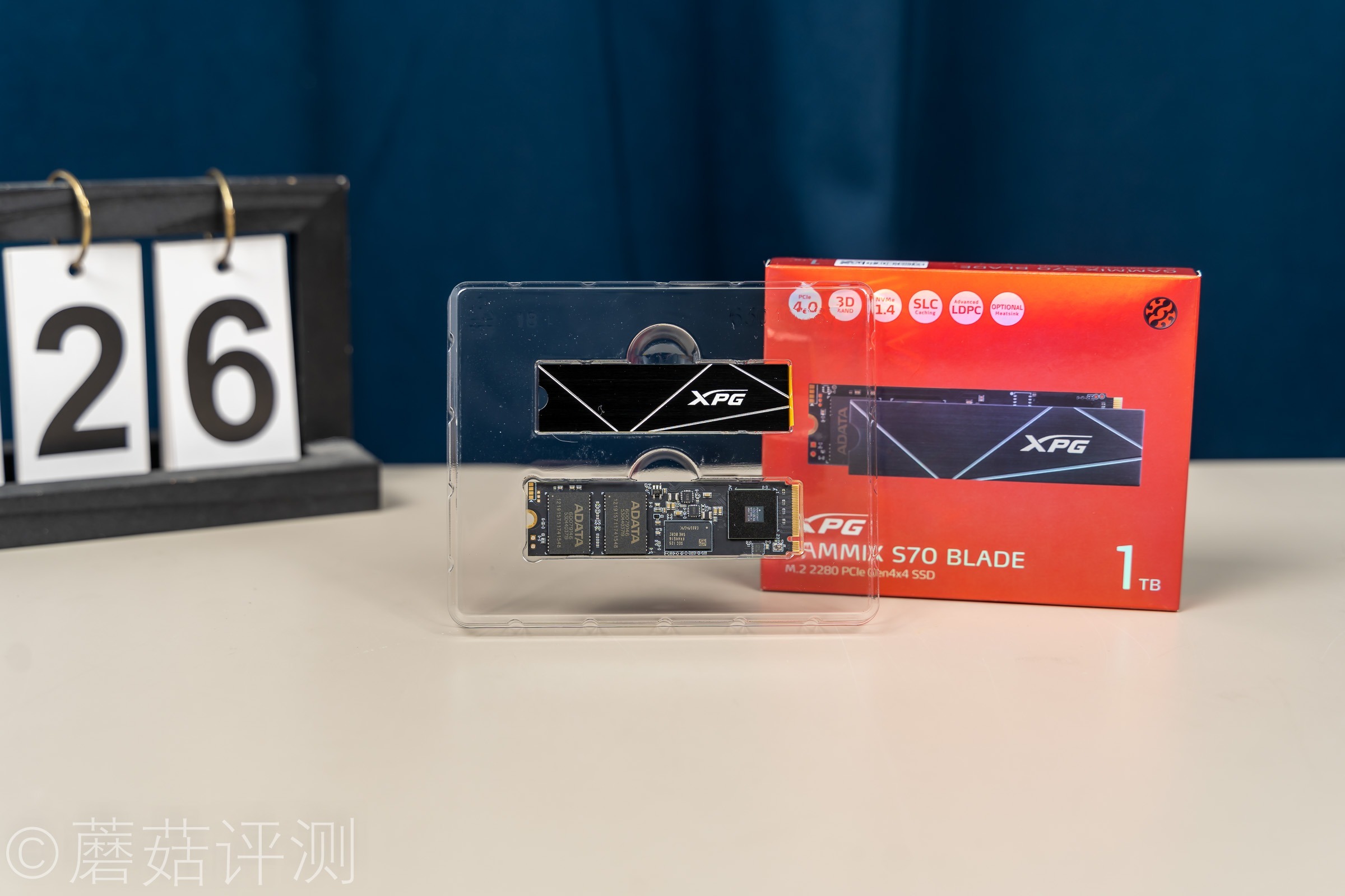 读取稳稳的过7400MB/s,非常给力、威刚翼龙S70Blade固态硬盘评测