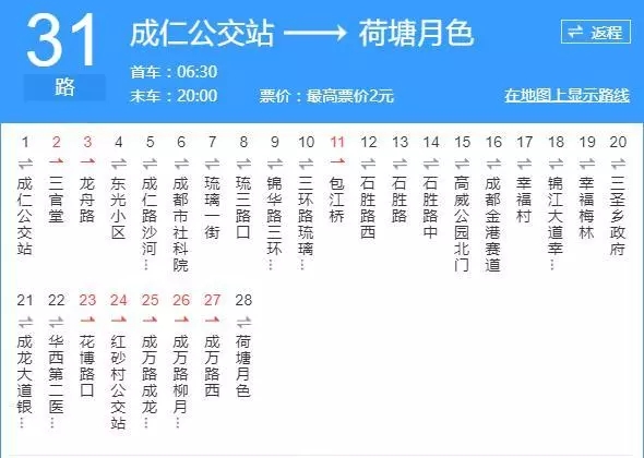 成都公交最全攻略,成都地铁打卡路线必备攻略