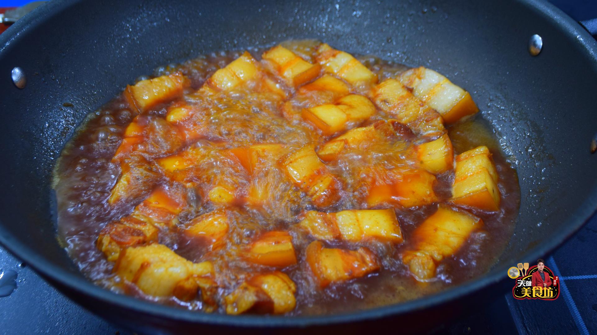 红烧肉的制作方法视频播放,胖妹美食最新视频红烧肉的做法