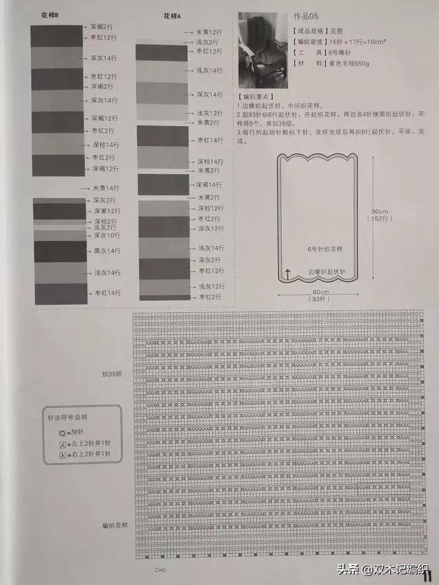 棒针大盖毯编织视频,双木记棒针编织玫瑰花盖毯