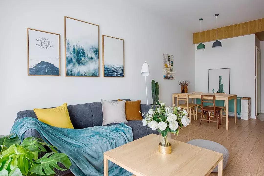 北欧风格治愈系小户型,清新北欧风小户型也能装出格调家