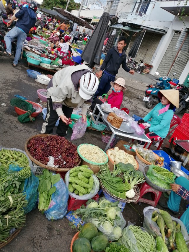 站在楼顶看芽庄全景,站在国门看越南