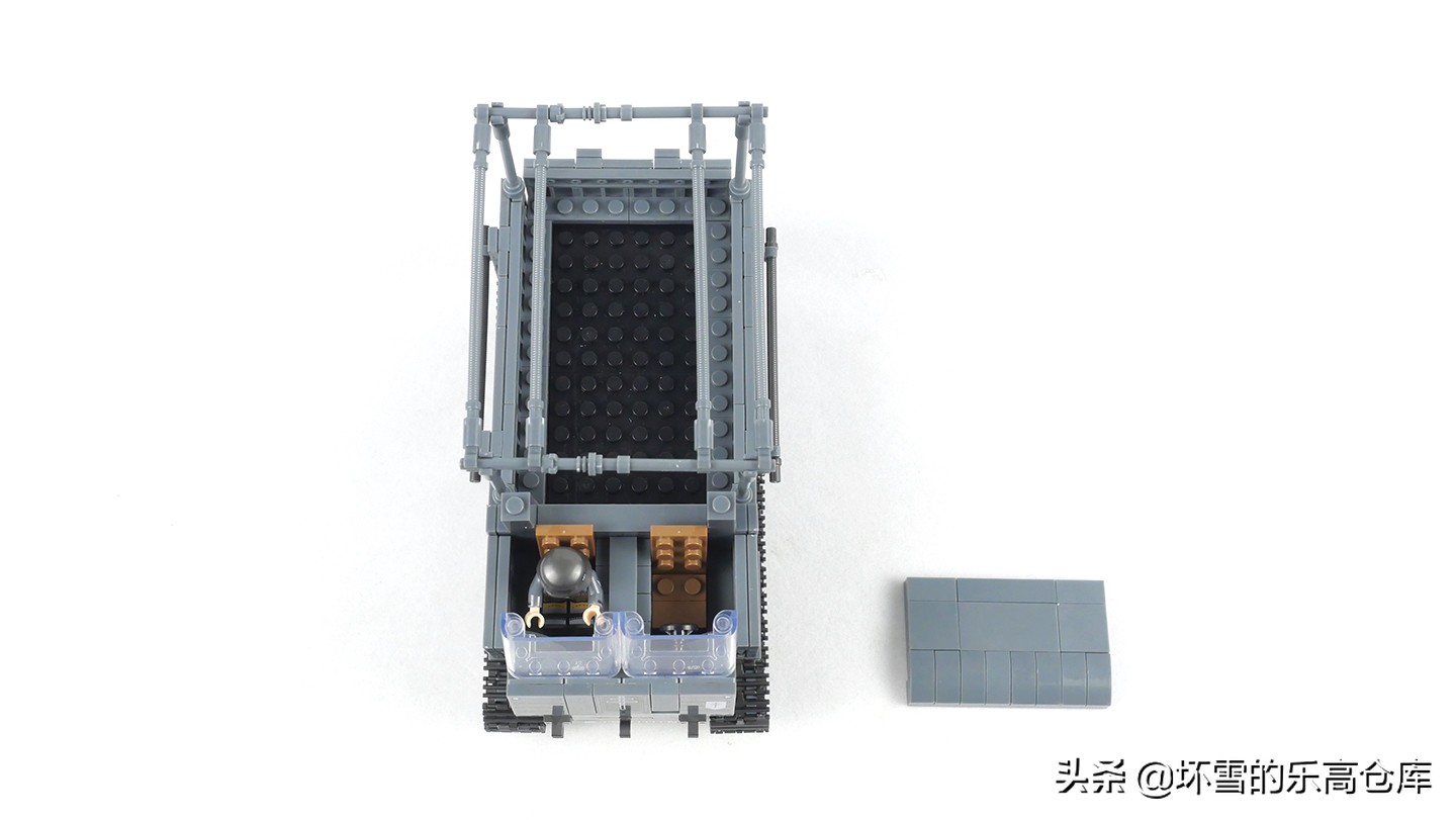 用积木还原二战,二战德军运输车积木