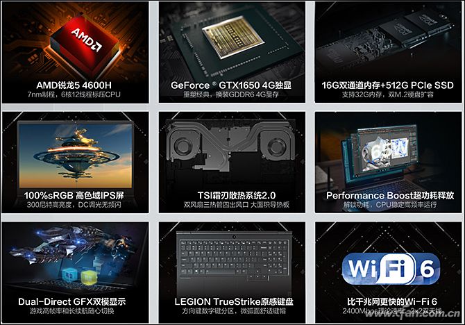 联想锐龙4000系列一体机,搭载amd锐龙4000的联想笔记本