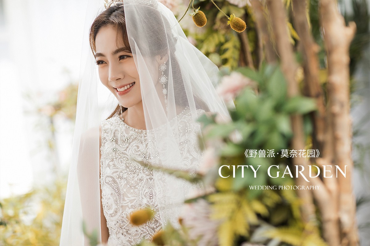 法式莫奈花园婚纱照,莫奈森林婚纱照