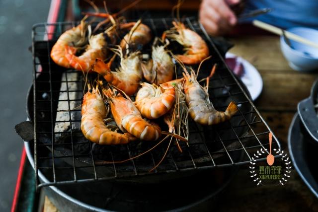 去泰国吃自助,泰国湄南河自助