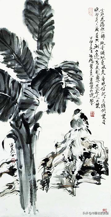 尽日高斋无一事，芭蕉叶上独题诗——一枝蕉叶祝夏安