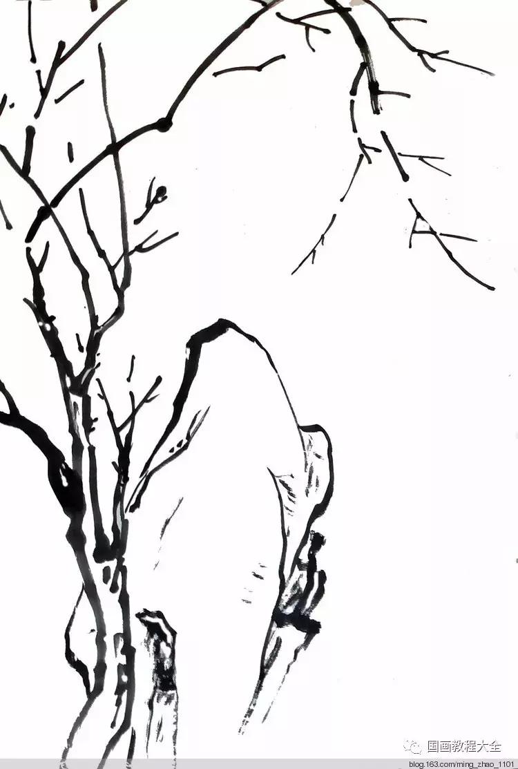 工笔画花鸟入门教程步骤图,国画教学工笔花鸟燕子的重彩画法