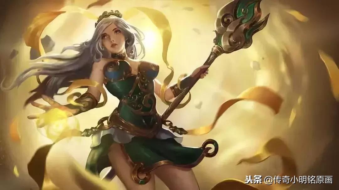 lol风女原画图片,lol风女全皮肤原画含砂之守护