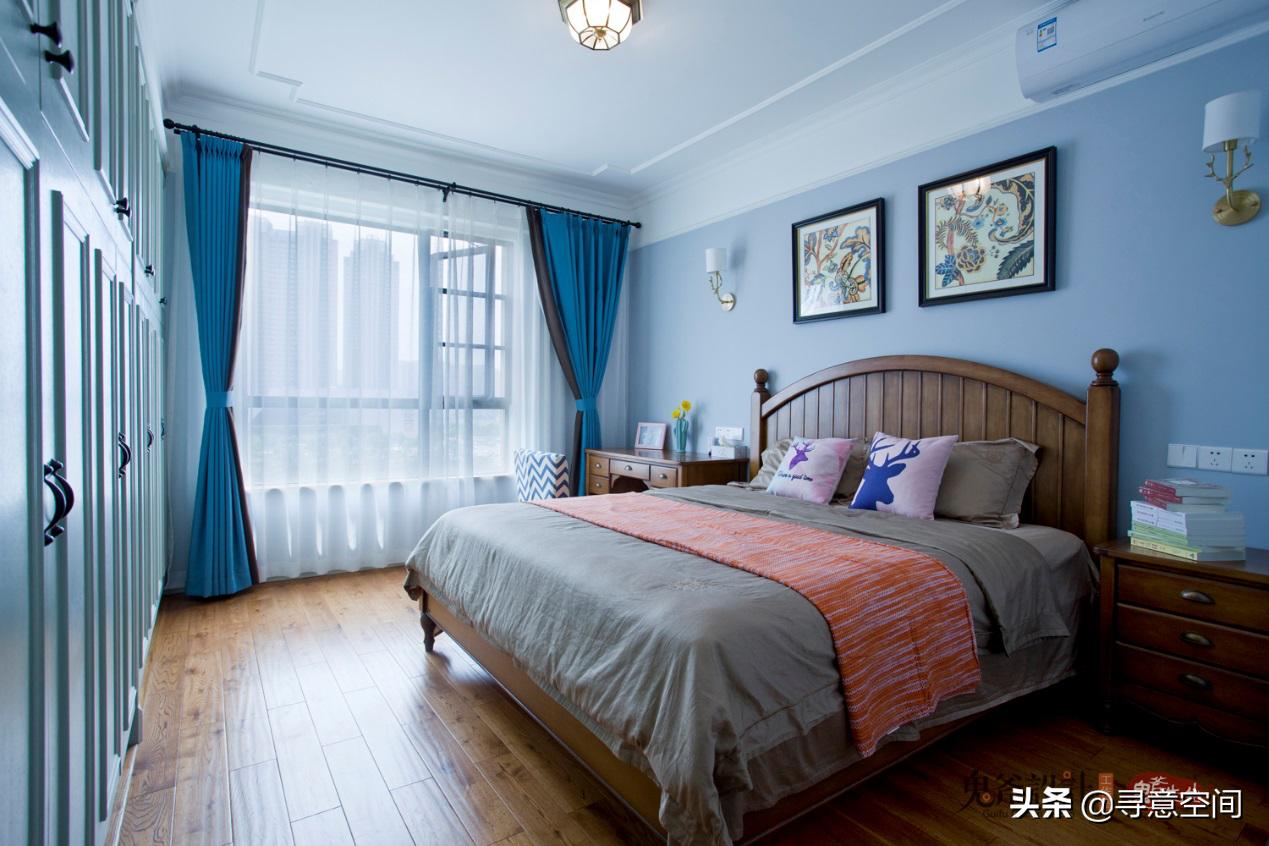 长沙振业城装修效果图150m²简约美式｜薄荷绿这样搭配意想不到