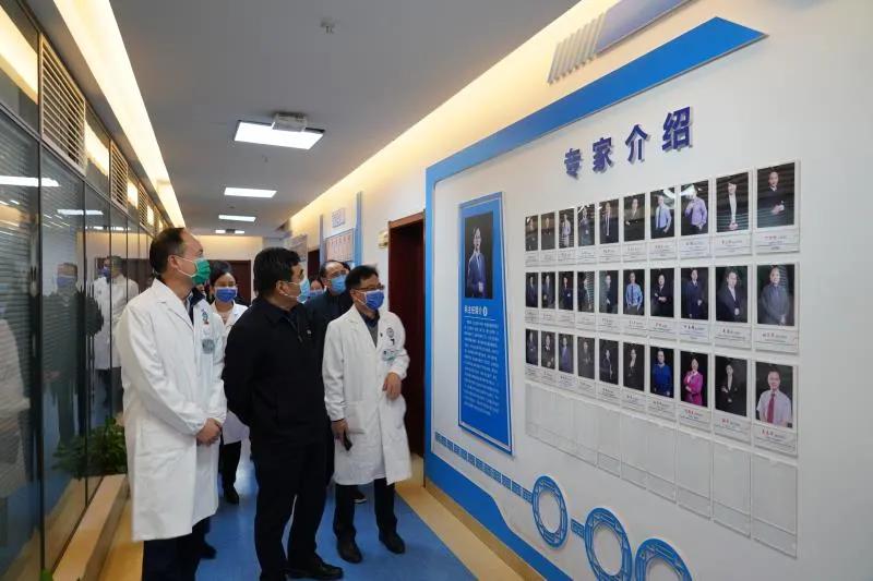 南昌大学校长周创兵一行莅临南大一附院调研督查*党**史学习教育开展情况