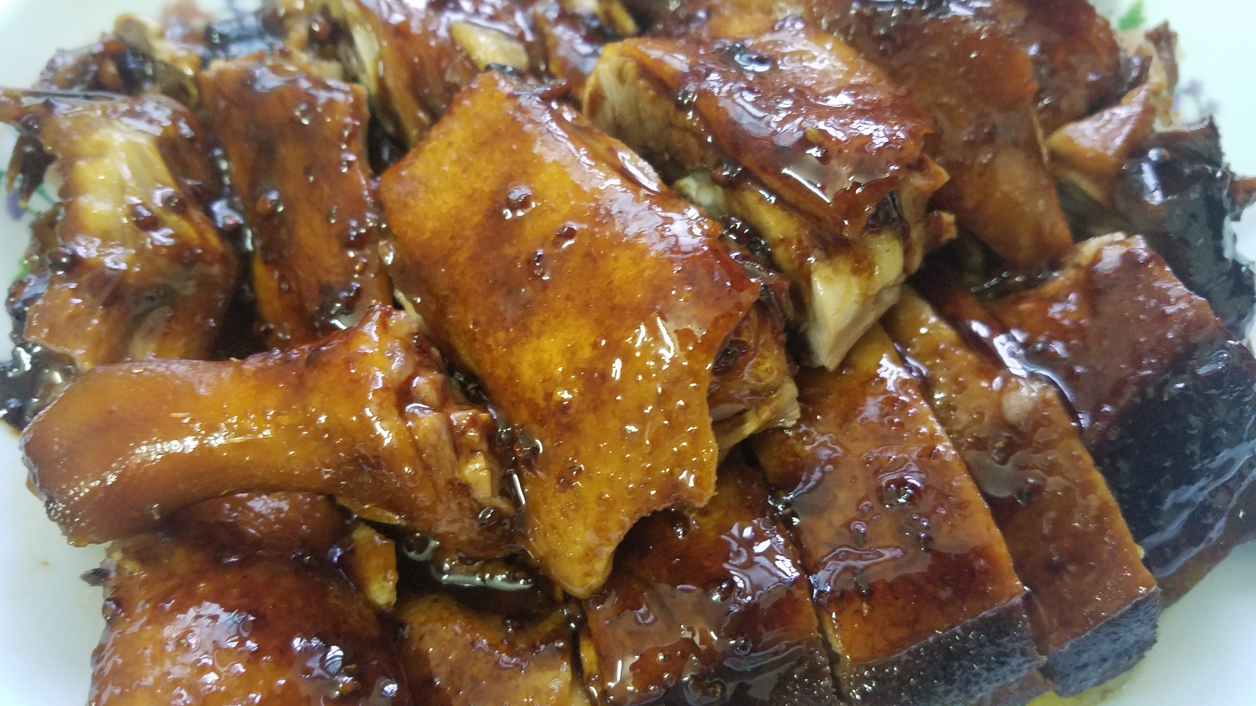 腐竹焖鸭肉广东客家,广东正宗海鲜鸭肉煲