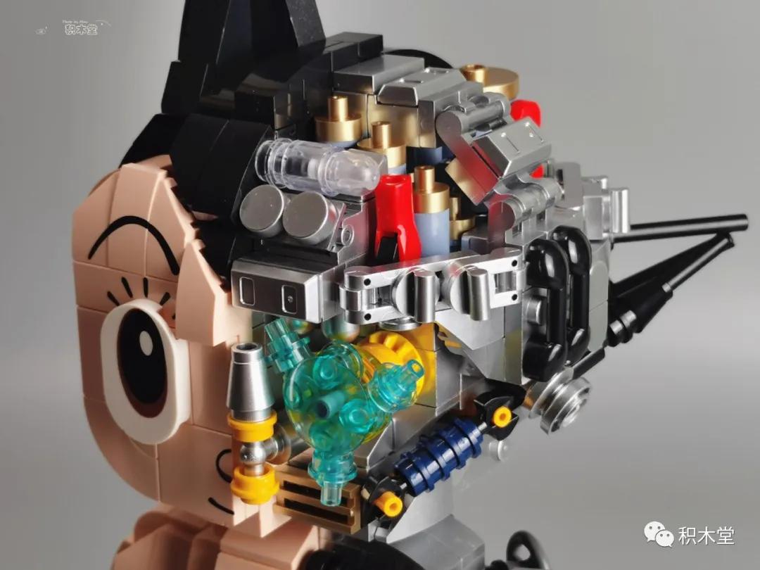 铁臂阿童木70周年展示盒,铁臂阿童木积木测评