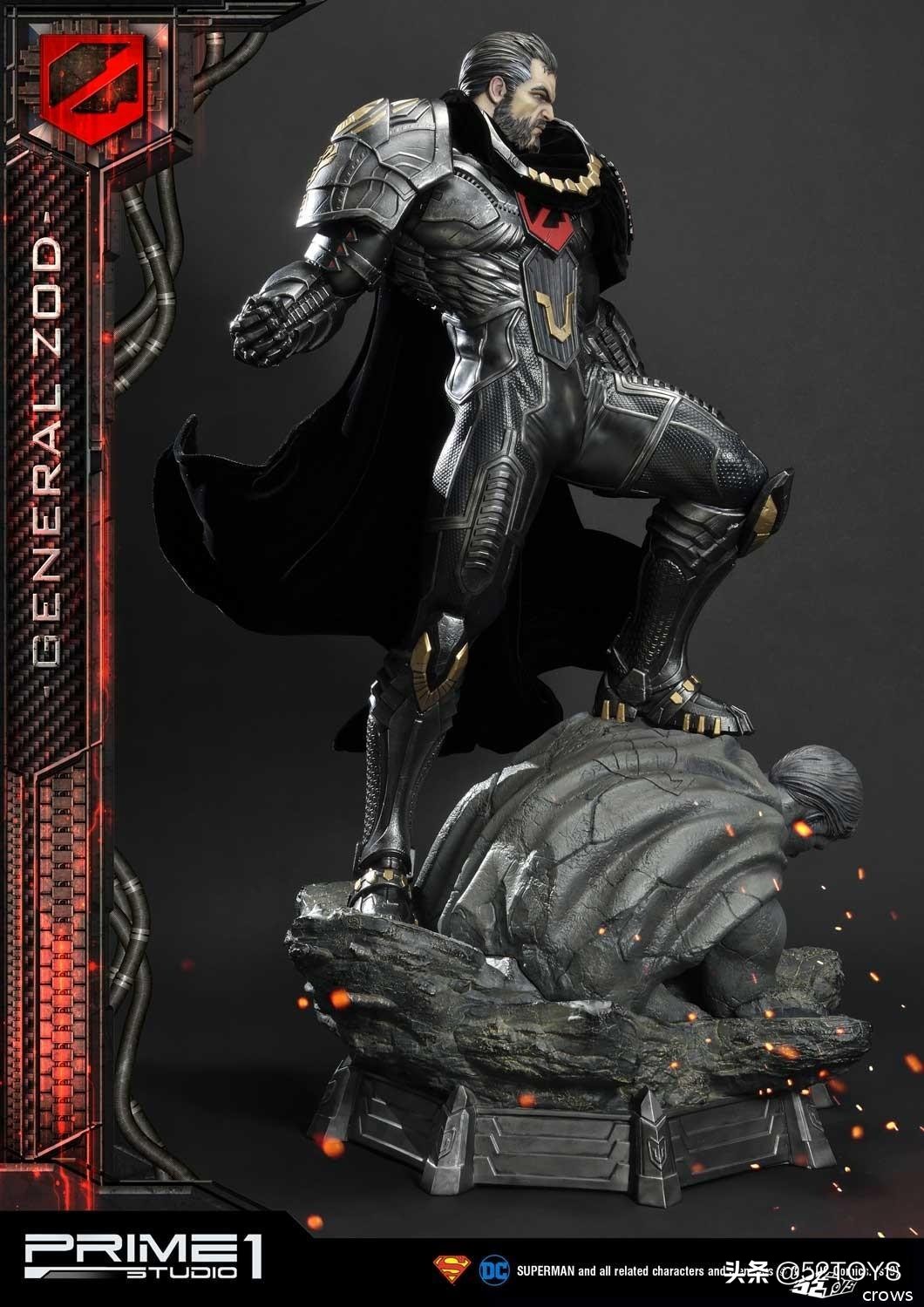 英雄还是暴君Prime1StudioDC佐德将军漫画版1/3雕像前瞻