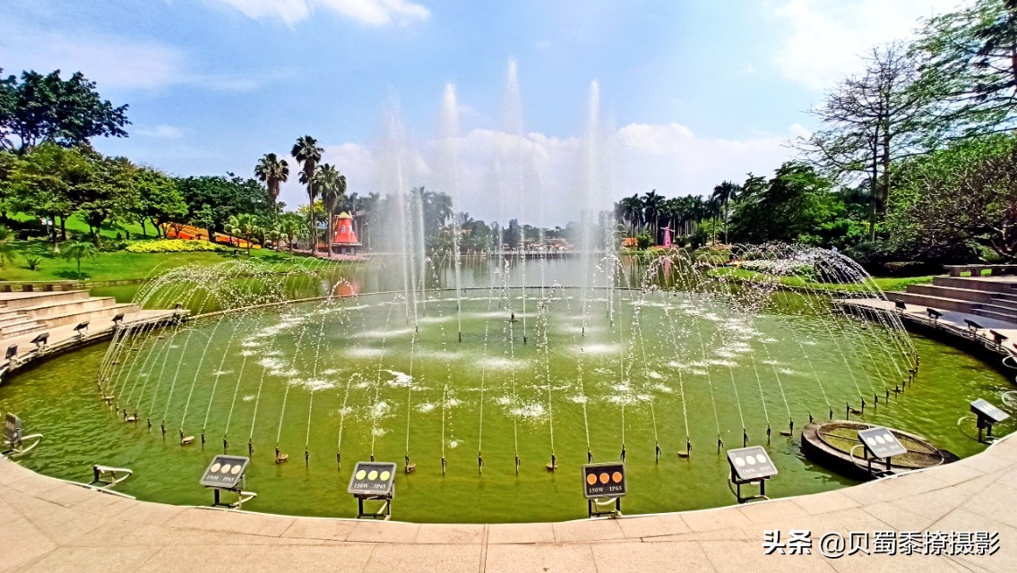 云台花园式公园,花城明珠