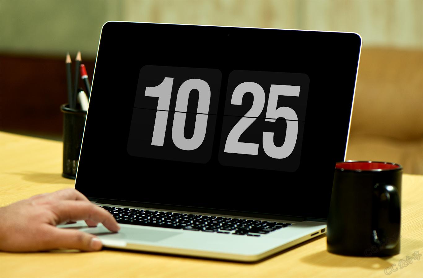 推荐一款好用的屏保,简单到极致的高级感屏保