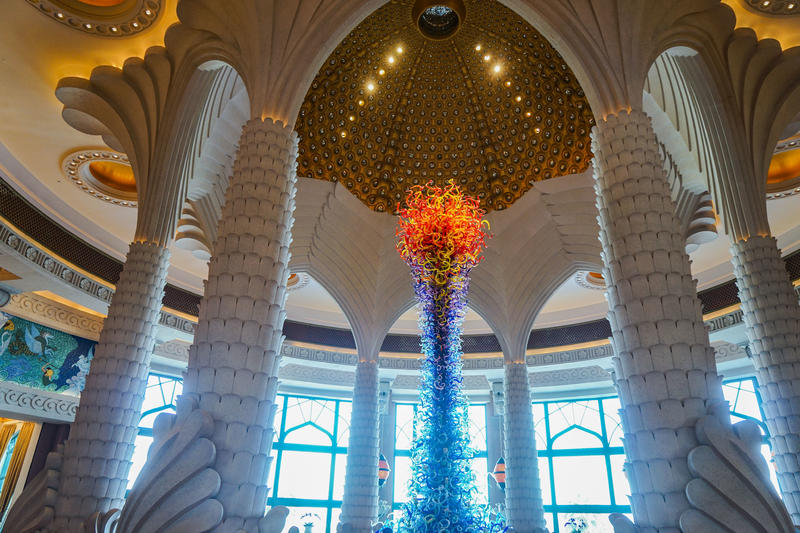 沙漠浪漫之旅迪拜,从天空进入海底