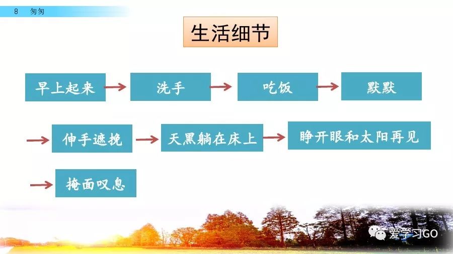 部编版小学语文六年级下册第8课《匆匆》图文讲解+知识要点