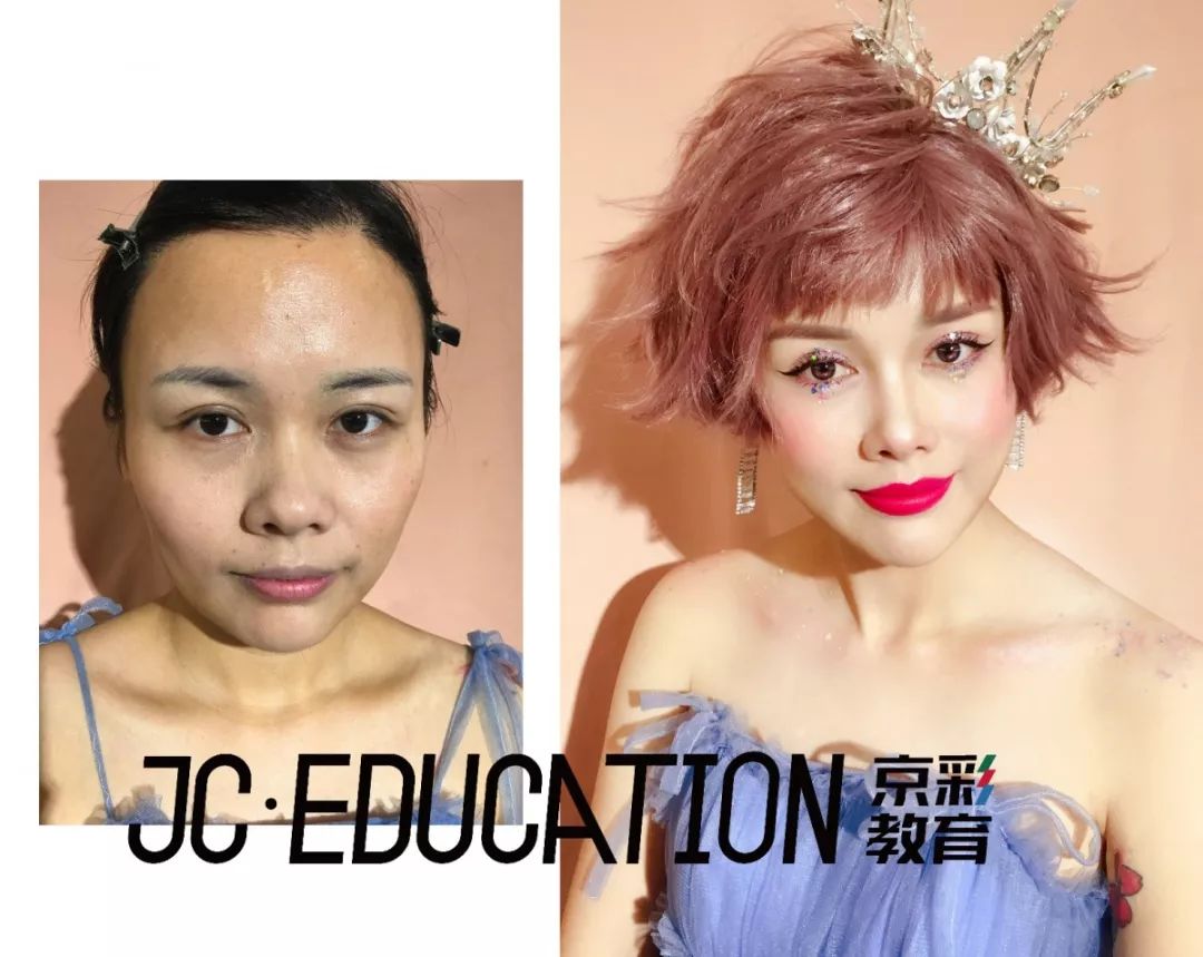 长脸型减龄晚宴造型,晚宴减龄丸子头