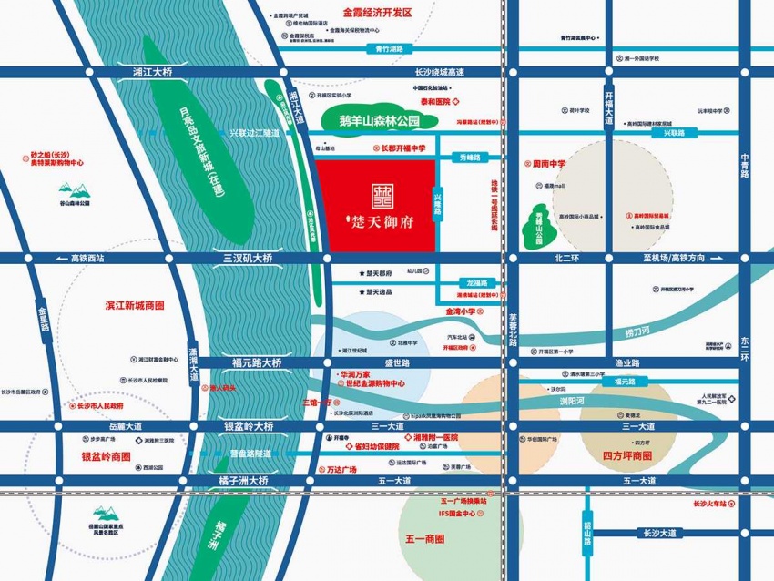 长沙湘江北路好房测评,长沙长郡旁最好的楼盘