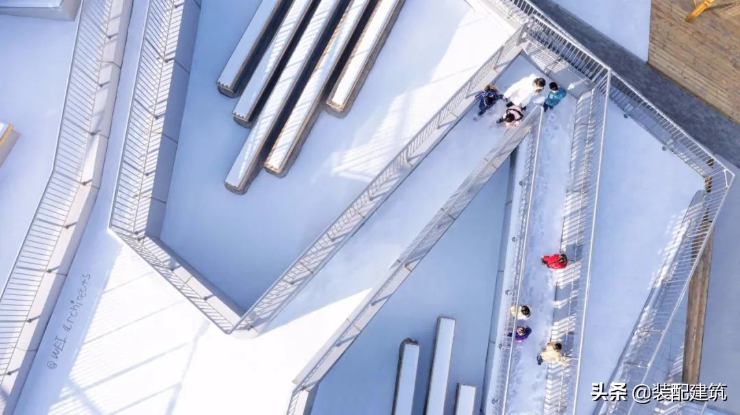 高档幼儿园设计——“院落式”打破传统简单的空间等级