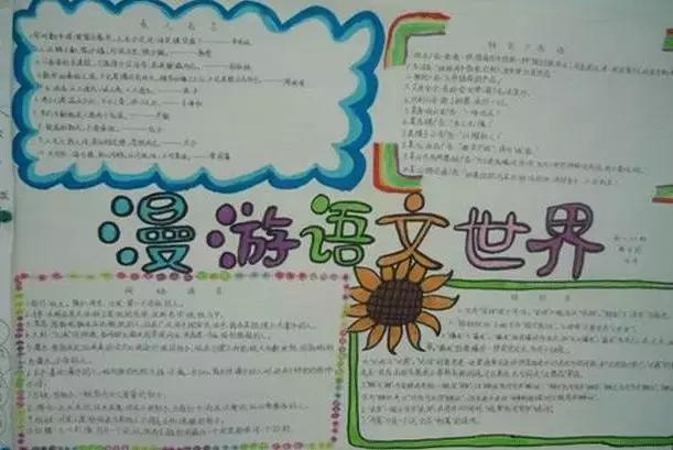 三年级下册语文传统节日的手抄报,三年级下册语文关于读书的手抄报