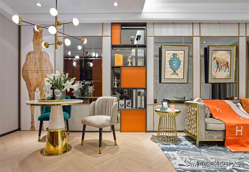 门头爱马仕橙搭配哪三种颜色,房间爱马仕橙搭配什么颜色最出彩