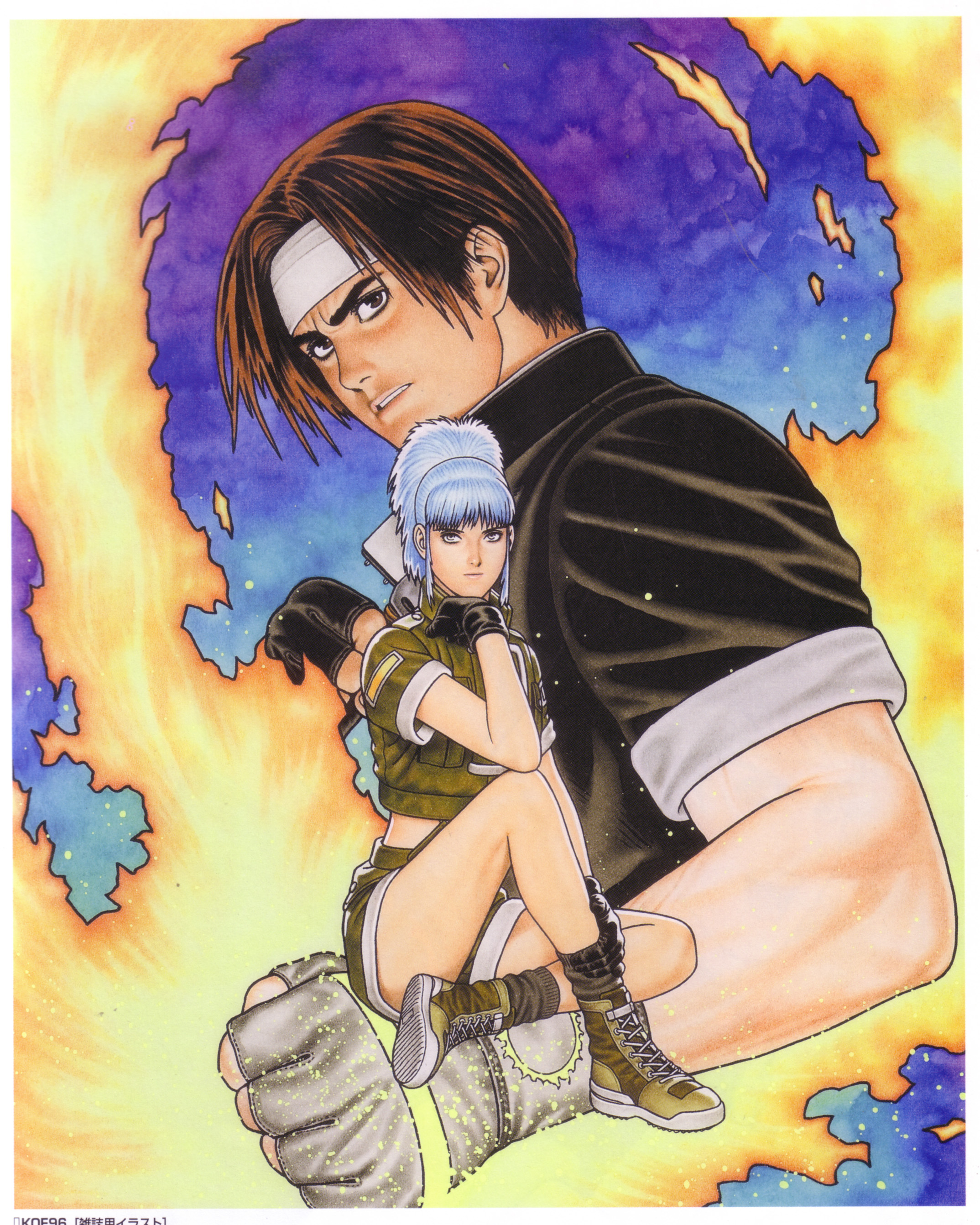 拳皇人物图案,拳皇角色介绍大全图片