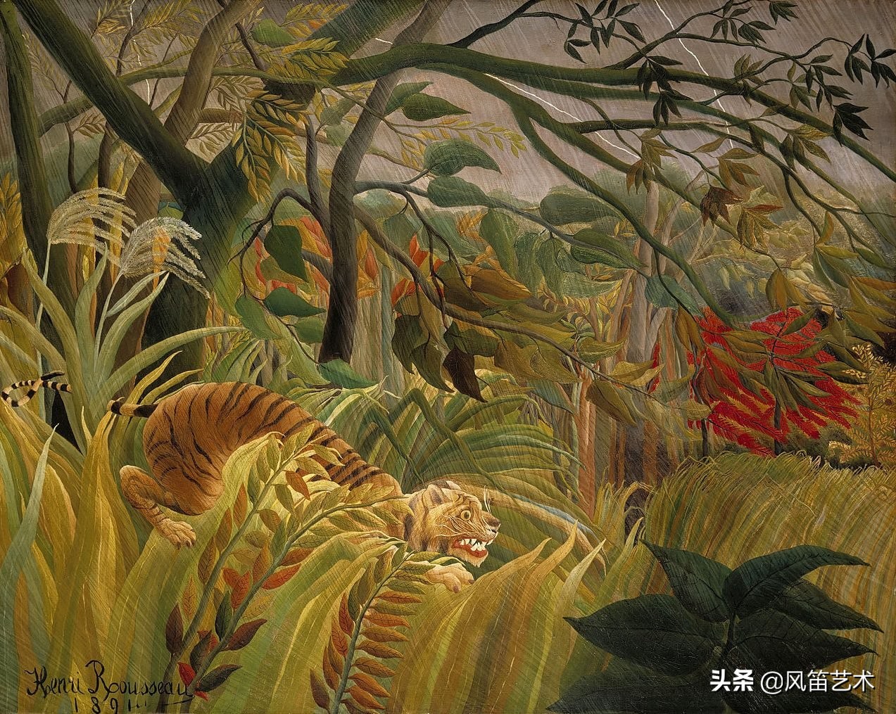 亨利卢梭艺术,亨利卢梭艺术风格