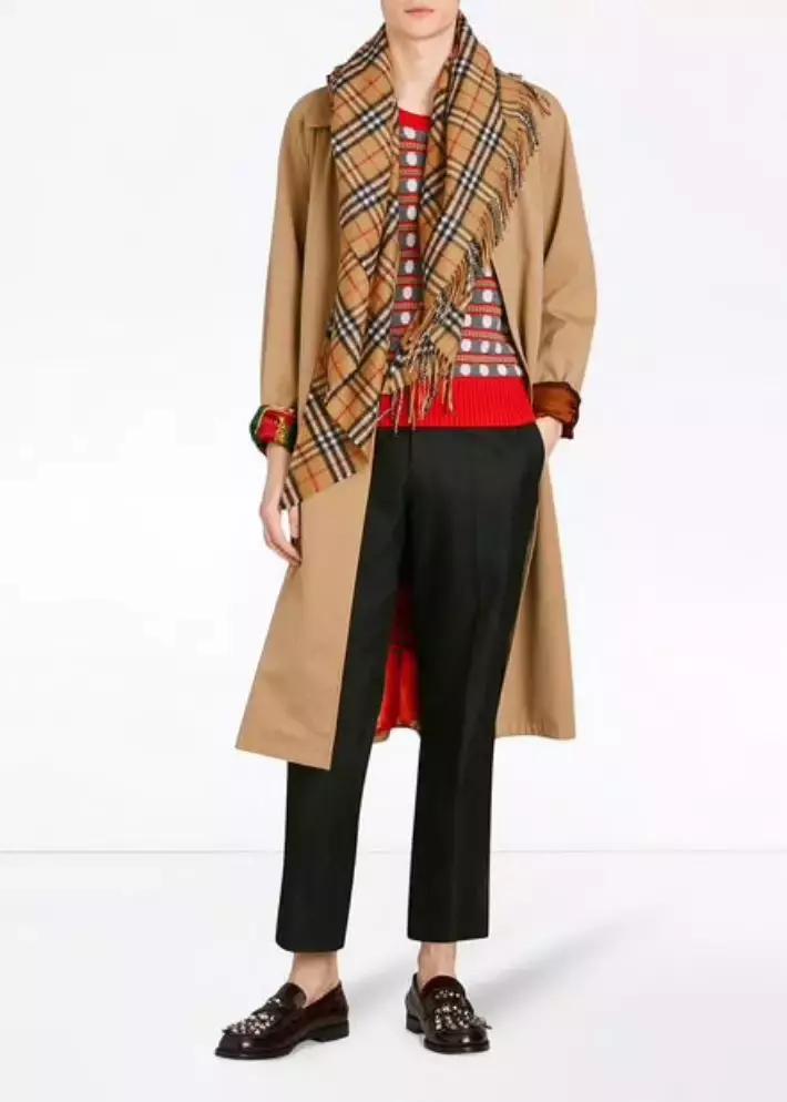 想要冬天穿出高级感,冬天围巾这样系简单又时尚好喜欢