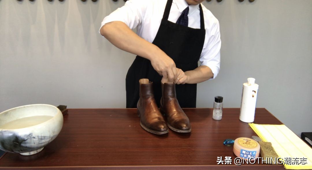 马腾皮靴护理,皮靴护理