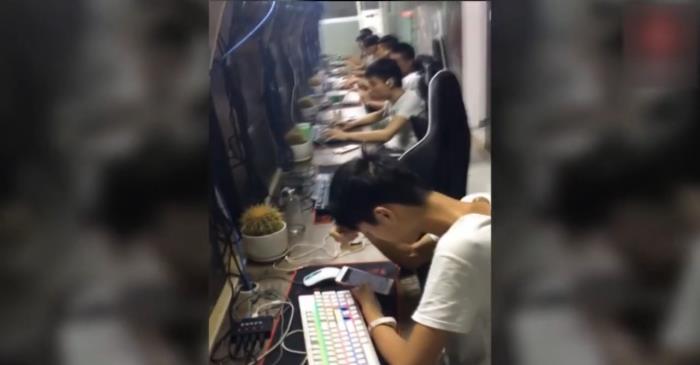 实拍代练工作室的电脑比网吧还多还专业,这口青春饭不好吃!