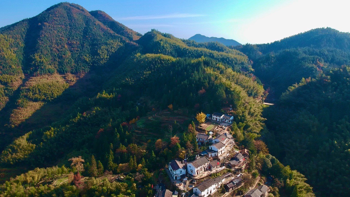 黄山休宁古村,休宁云端村庄