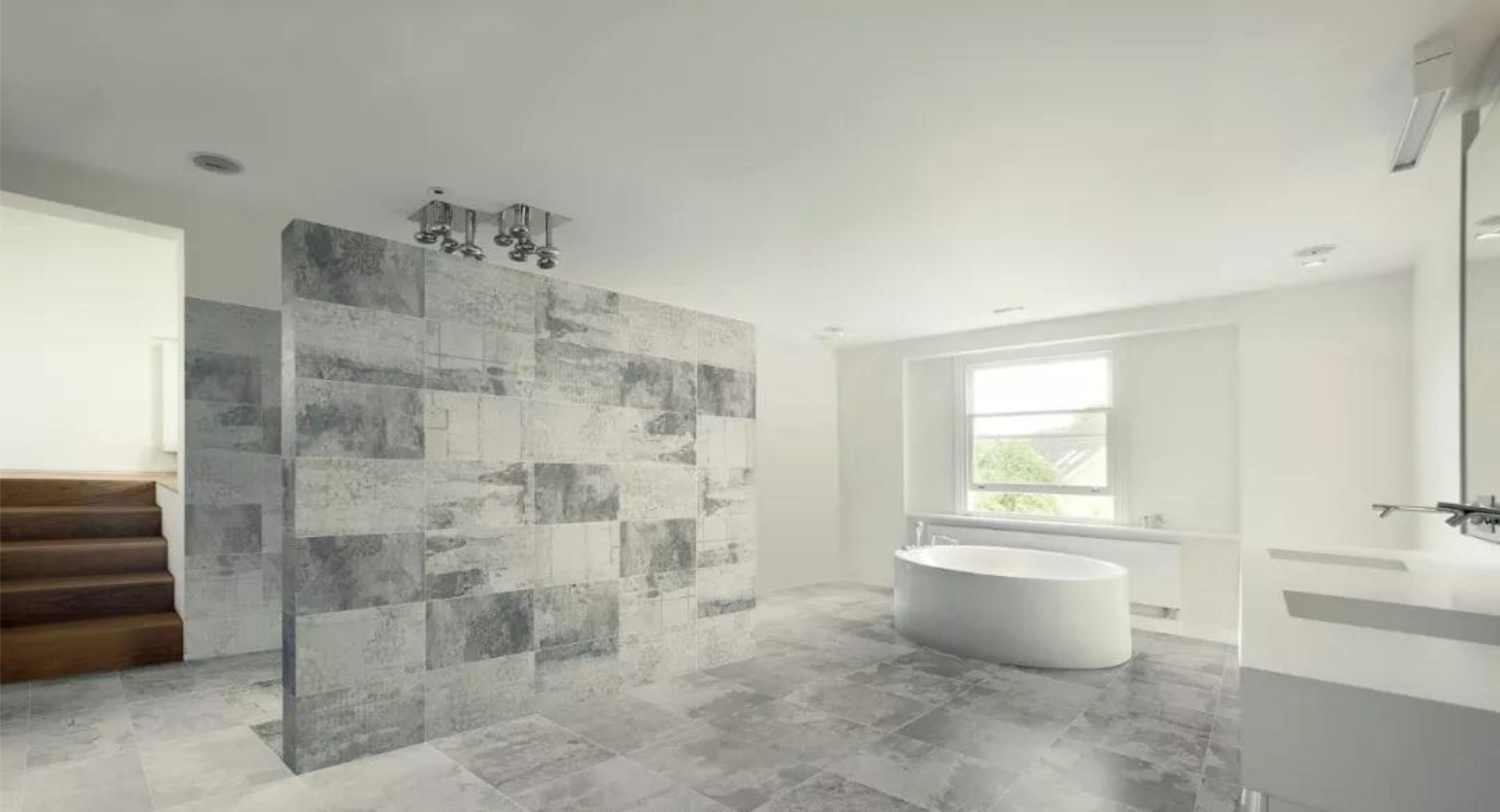 一心家建材|莱芬瓷砖：水泥质感的瓷砖，永不过时的经典