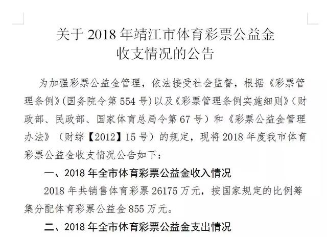 微靖江：快看，这就是体彩公益金在靖江干的好事