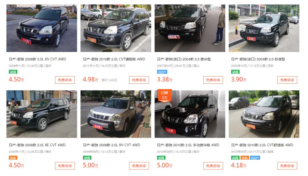 省心耐用一万二手车,省心省油十多万的二手车