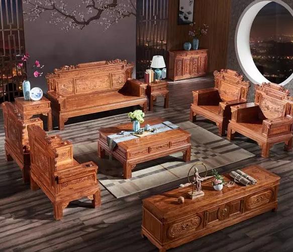 红木家具沙发单人尺寸标准大全集,2022最火客厅沙发高档红木家具