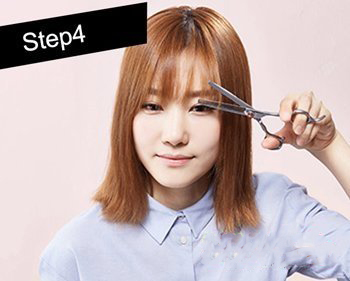 齐刘海怎么剪教程图解,小孩齐刘海怎么剪