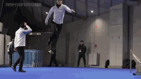 羽生结弦惊人弹跳力,羽生结弦的垂直弹跳最高是多少