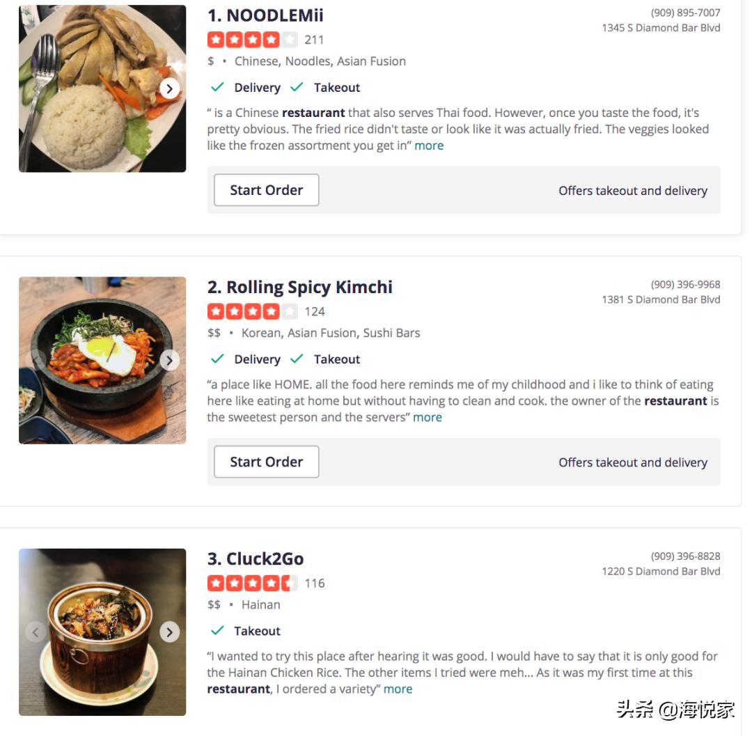 钻石吧离洛杉矶市区多远,钻石吧