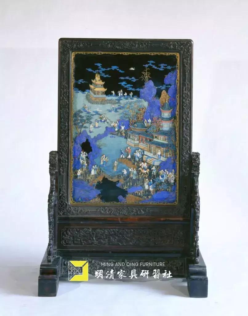 螺钿工艺古家具,螺钿工艺在清代家具中的装饰艺术