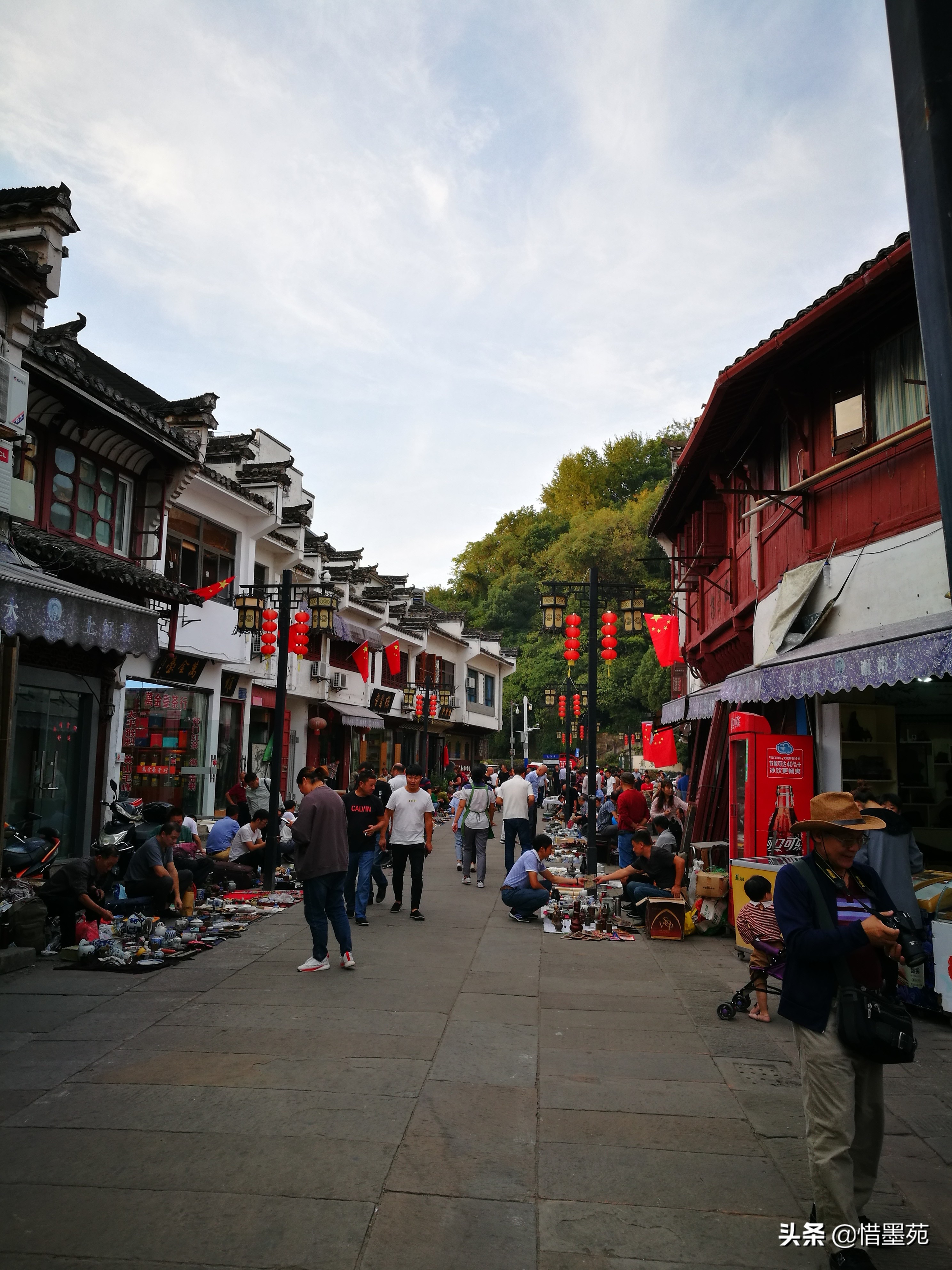 屯溪老街清明上河图,流动的清明上河图画卷