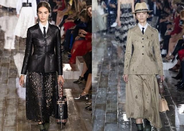 春季中长款西装外套搭配,休闲长款西装外套怎么搭配好看