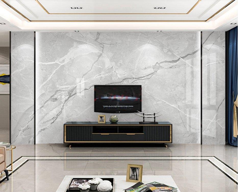 背景墙灰色配什么颜色的字,灰色石纹板沙发背景墙