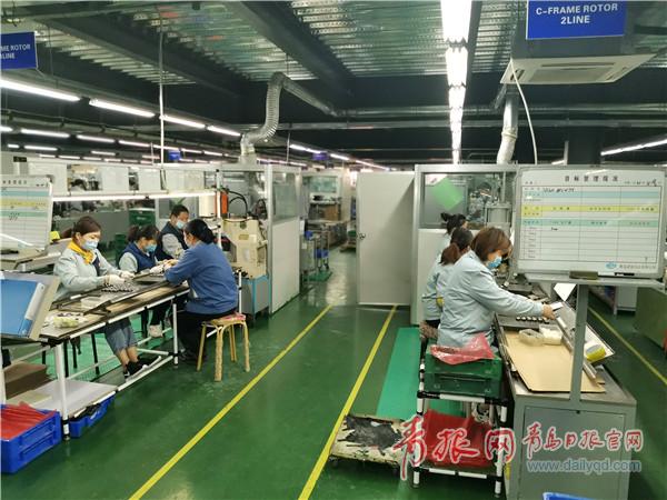 疫情冲击及时转型即墨这家企业订单已排满整个4月份