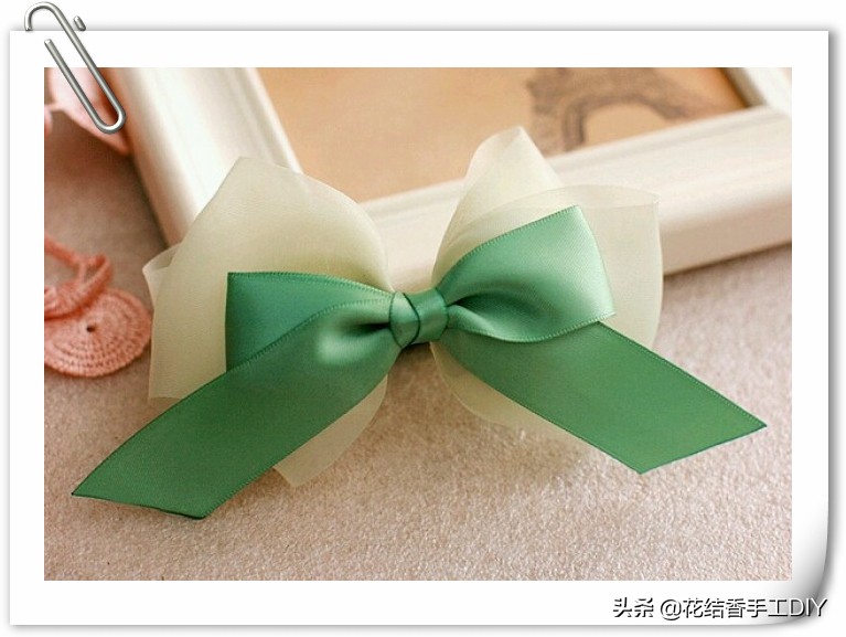 蝴蝶结发饰手工制作布艺,如何自制手工蝴蝶结发饰