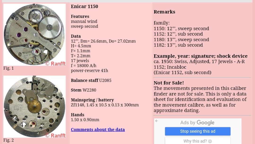 英纳格老表2846价值多少,英纳格老表汇总